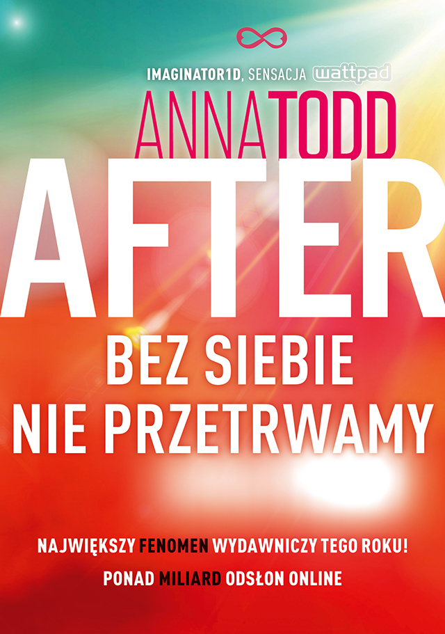 Okładka: After. Bez siebie nie przetrwamy