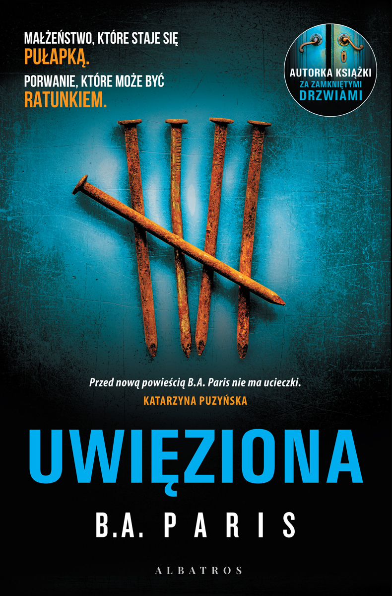 Okładka: UWIĘZIONA